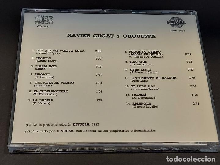 CDs de Música: XAVIER CUGAT Y ORQUESTA / CD - PERFIL - ECD 0071 / 14 TEMAS / IMPECABLE. - Foto 3 - 303866323