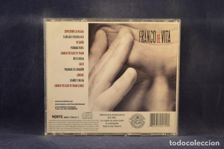 CDs de Música: FRANCO DE VITA - SIMPLEMENTE LA VERDAD - CD - Foto 2 - 303871728