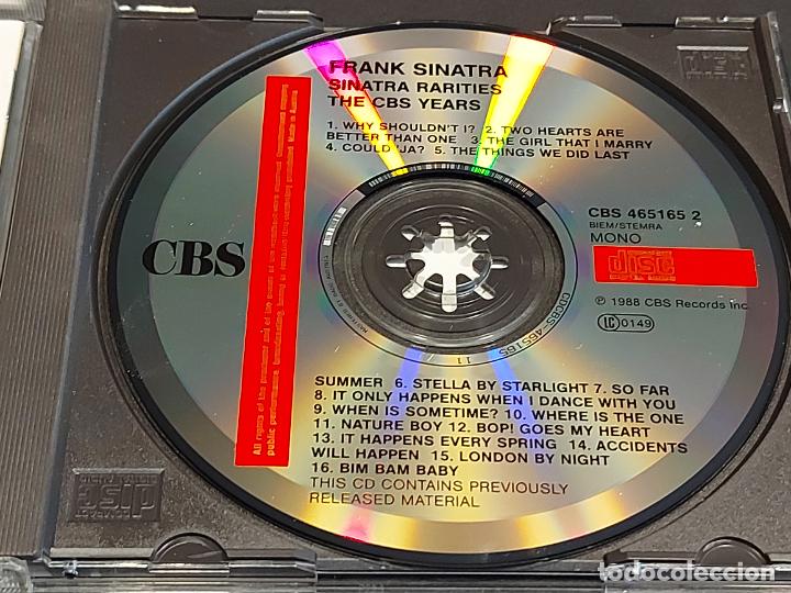 CDs de Música: SINATRA / RARITIES - THE CBS YEARS / CD - CBS - 465165 2 / 16 TEMAS / IMPECABLE. - Foto 2 - 303876508