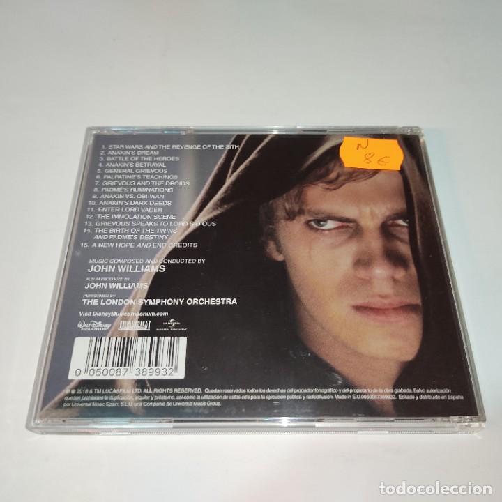 CDs de m&uacute;sica: John Williams - Star Wars: La Venganza De Los Sith (CD) - Foto 2