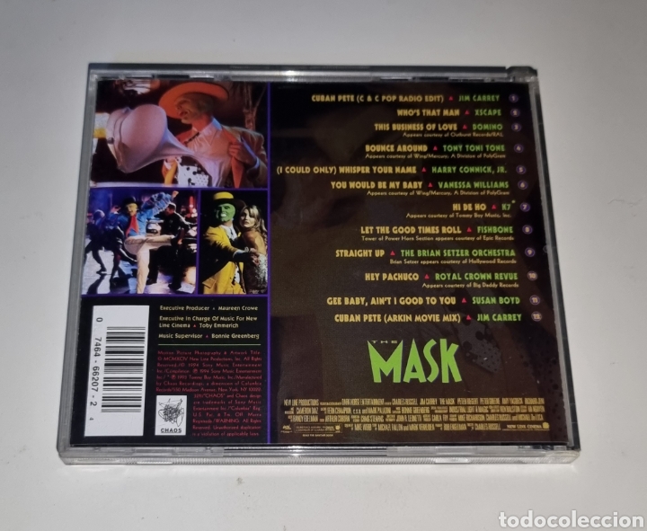 CDs de m&uacute;sica: BSO / CD US 1994 / THE MASK - Foto 3