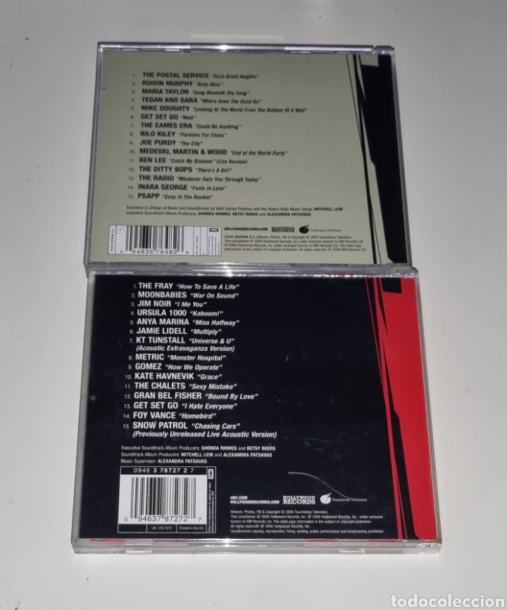 CDs de m&uacute;sica: BSO / 2CD / GREYS ANATOMY - Foto 3