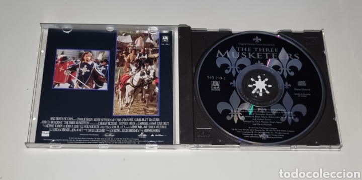 CDs de m&uacute;sica: BSO / CD / THE THREE MUSKETEERS - Foto 2