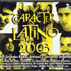 CDs de Música: CARACTER LATINO 2003 (3 CD). Lote 303888173