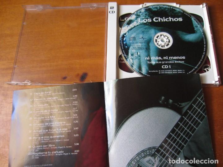 CDs de Música: Los Chichos. Ni Mas ni Menos Todos sus Grandes Exitos (25 Aniversario) (2 CDs) - Foto 5 - 303890148