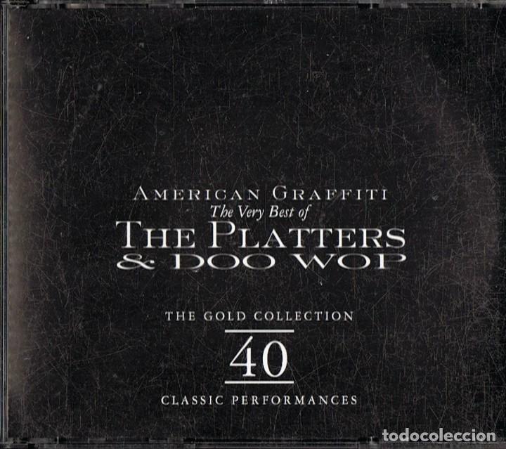 CDs de m&uacute;sica: THE PLATTERS & DOO WOP ( 2 CD) - Foto 1