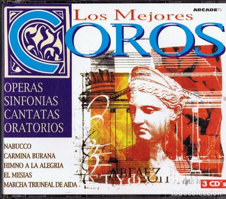 CDs de m&uacute;sica: LOS MEJORES COROS ( 3 CD) - Foto 1
