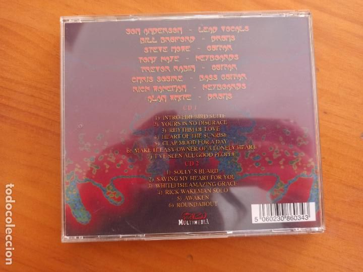 CDs de m&uacute;sica: CD YES - UNION LIVE (2 CDS) (E6w) - Foto 2