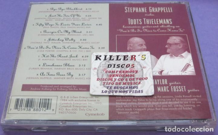 CDs de m&uacute;sica: Grappelli / Thielemans - Bringing it together - CD - Foto 2