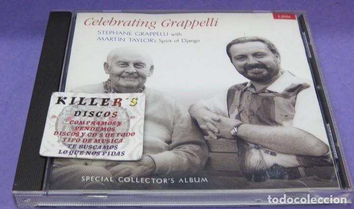 CDs de m&uacute;sica: Celebrating Grappelli - Stephane Grappelli / Martin Taylor - CD - Foto 1