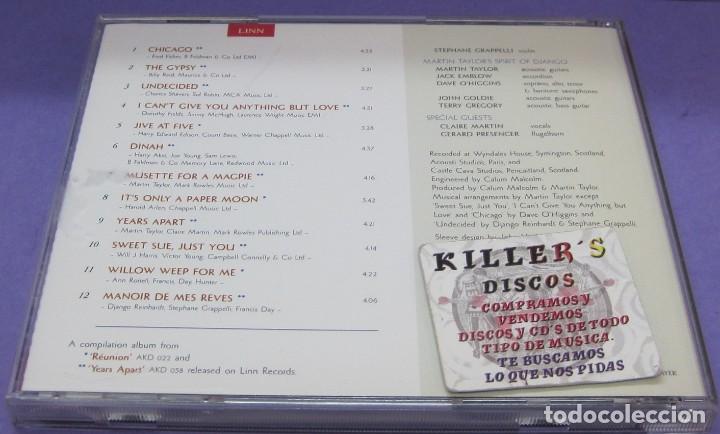 CDs de m&uacute;sica: Celebrating Grappelli - Stephane Grappelli / Martin Taylor - CD - Foto 2