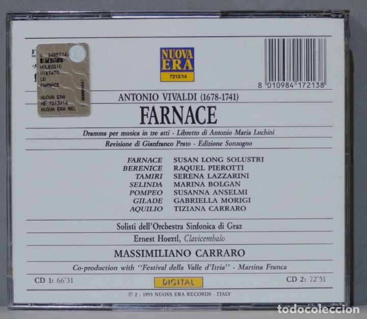 CDs de m&uacute;sica: 2 CD. Vivaldi. Farnace. CARRAROI - Foto 2