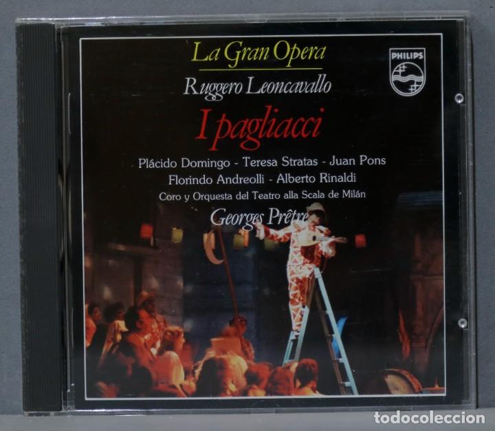 CDs de m&uacute;sica: CD. I PAGLIACCI. PRETRE. LEONCAVALLO - Foto 1