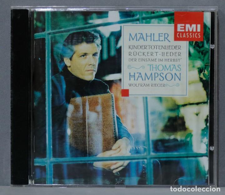 CDs de m&uacute;sica: CD. Mahler. Ruckert. LIEDER. HAMPSON - Foto 1
