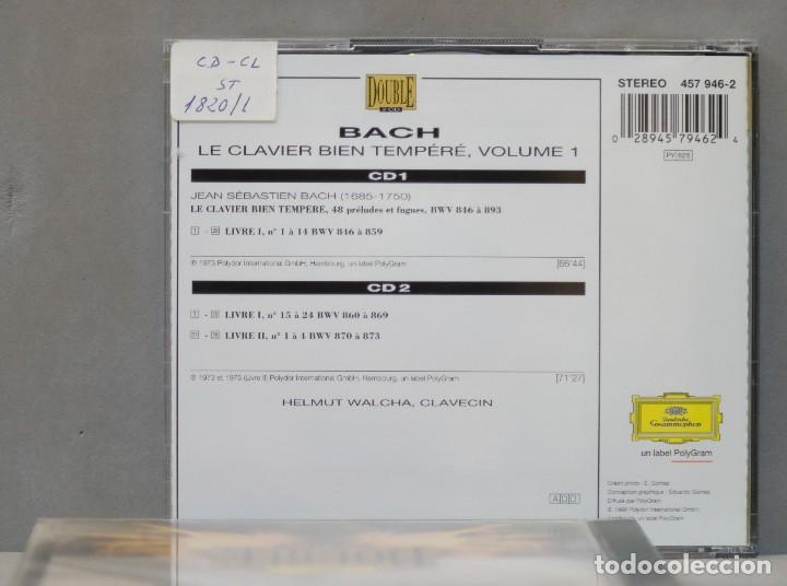 CDs de m&uacute;sica: 4 CD. LE CLAVIER BIEN TEMPERE. BACH. WALCHA - Foto 4