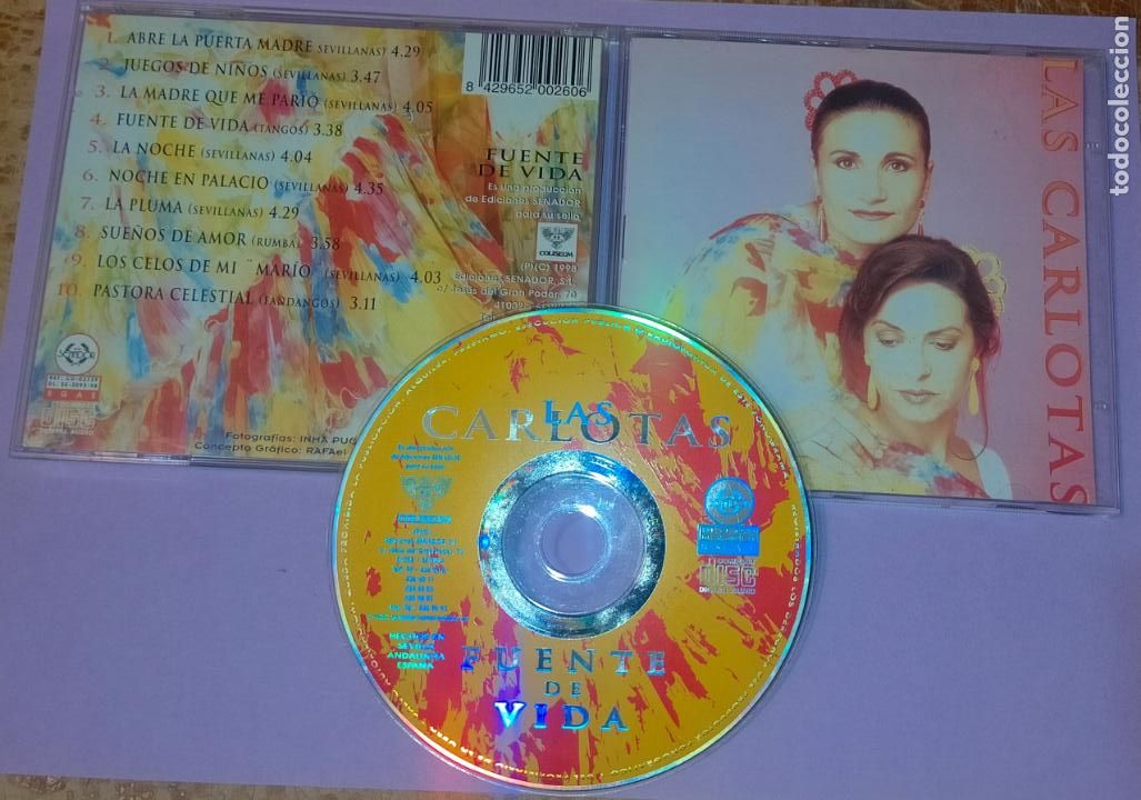 CD de M&uacute;sica: CD dif&iacute;cil de conseguir las carlotas . T&iacute;tulo fuente de vida