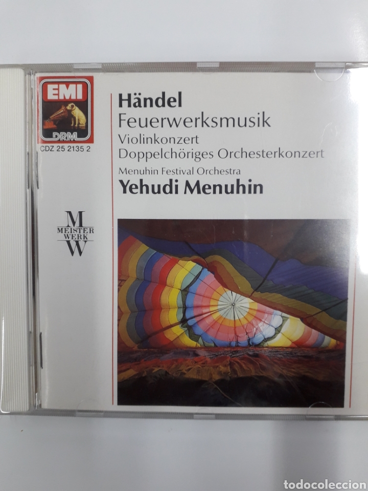 CDs de m&uacute;sica: HANDEL. Feuerwerksmusik. - Foto 1