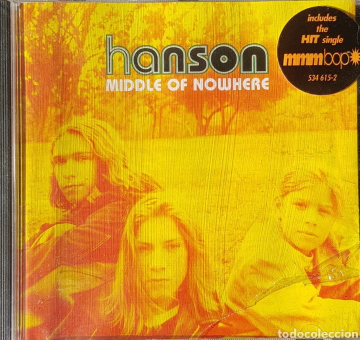 CDs de m&uacute;sica: HANSON MIDDLE OF NOWHERE - Foto 1