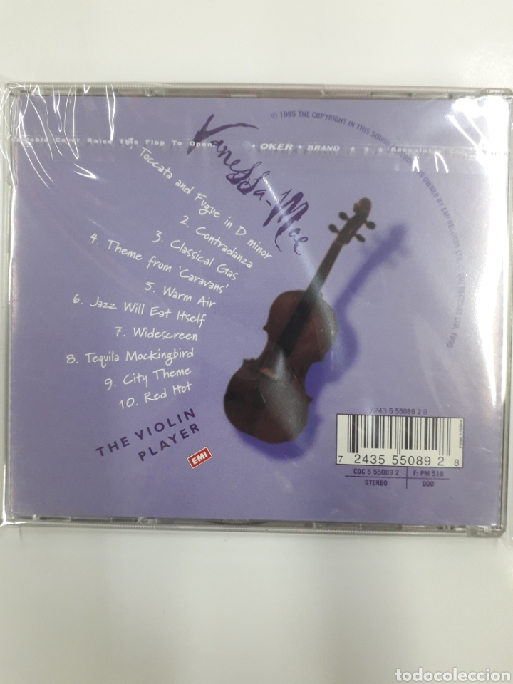 CDs de m&uacute;sica: Vanessa Mae. The viol&iacute;n player. - Foto 2