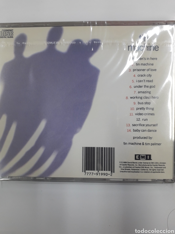CDs de m&uacute;sica: Tin Machine. - Foto 2