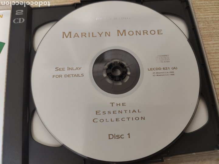 CDs de Música: Marilyn Monroe The Essential Collection 2 CD - Foto 2 - 304453778