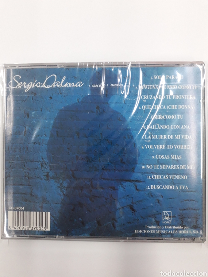 CDs de m&uacute;sica: Sergio Dalma. Solo para ti. - Foto 2