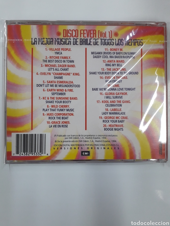 CDs de m&uacute;sica: Disco Fever. Vol l. - Foto 2