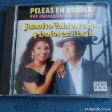 CDs de Música: CD DE JUANITO VALDERRAMA Y DOLORES ABRIL. PELEAS EN BROMA POR FANDANGOS Y SEVILLANAS.