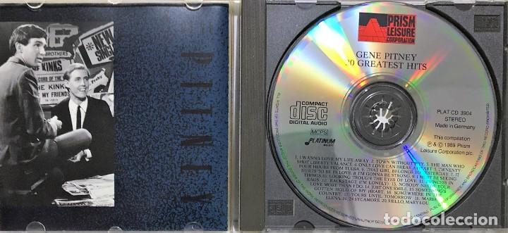 CDs de m&uacute;sica: Gene Pitney &ndash; 20 Greatest Hits - CD, Compilation - Foto 2
