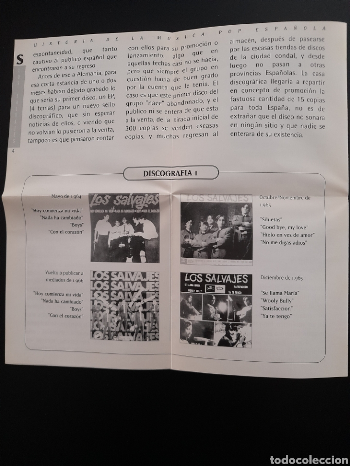 CDs de m&uacute;sica: LOS SALVAJES, VOL 1 Y 2 - Foto 5