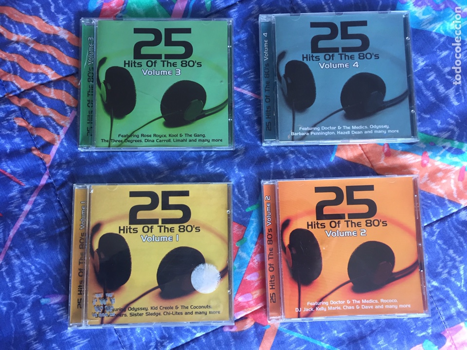 CDs de m&uacute;sica: 4 Cd&rsquo;s con canciones de los 80 - Foto 1