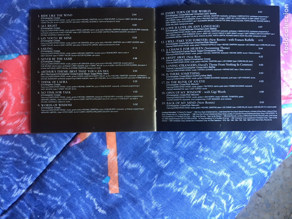 CDs de m&uacute;sica: Christopher Cross ( The Definitive ) - Foto 7