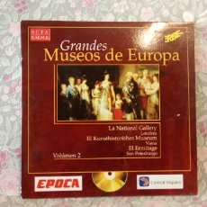 CDs de Música: CD. GRANDES MUSEOS DE ESPAÑA. VOLUMEN 2. Lote 304936083
