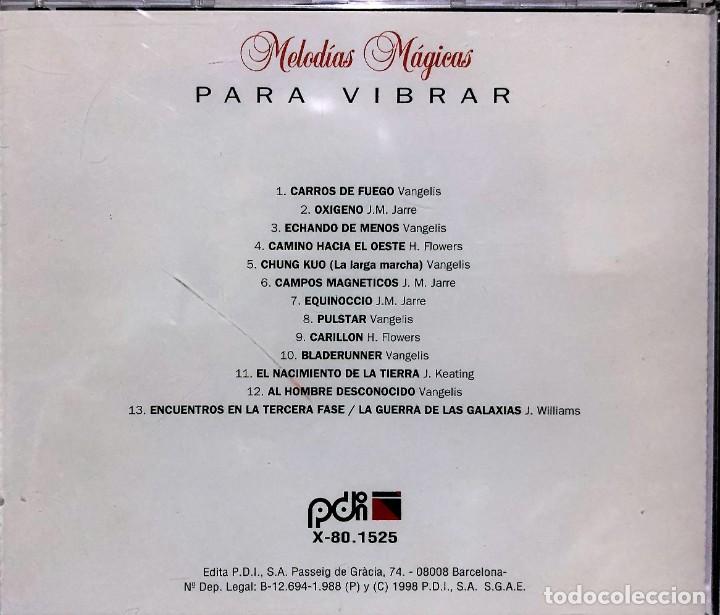 CDs de m&uacute;sica: MELODIAS MAGICAS PARA VIBRAR - CD - Foto 3