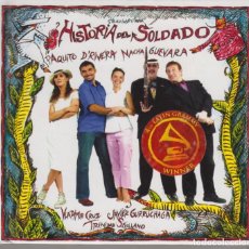 CDs de Música: HISTORIA DEL SOLDADO CD LIBRO STRAVINSKY 2002 NACHA GUEVARA JAVIER GURRUCHAGA PAQUITO D'RIVERA