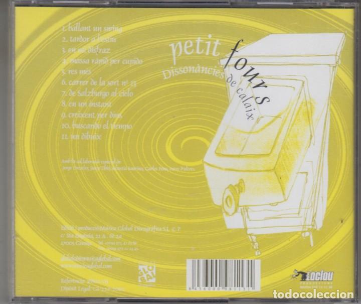 CDs de m&uacute;sica: Petit Fours cd Disson&agrave;ncies de calaix 2002 - Foto 2