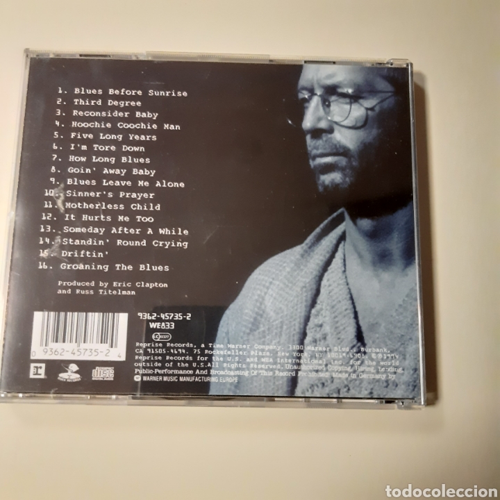 CDs de m&uacute;sica: CD Eric Clapton From the cradle a&ntilde;o 1994 - Foto 2