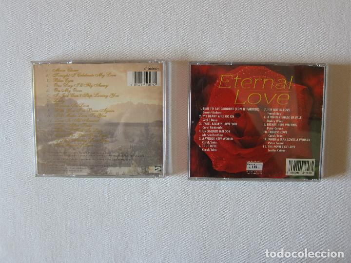 CDs de m&uacute;sica: PAN PIPE MOODS Y ETERNAL LOVE (2 CD) - Foto 2