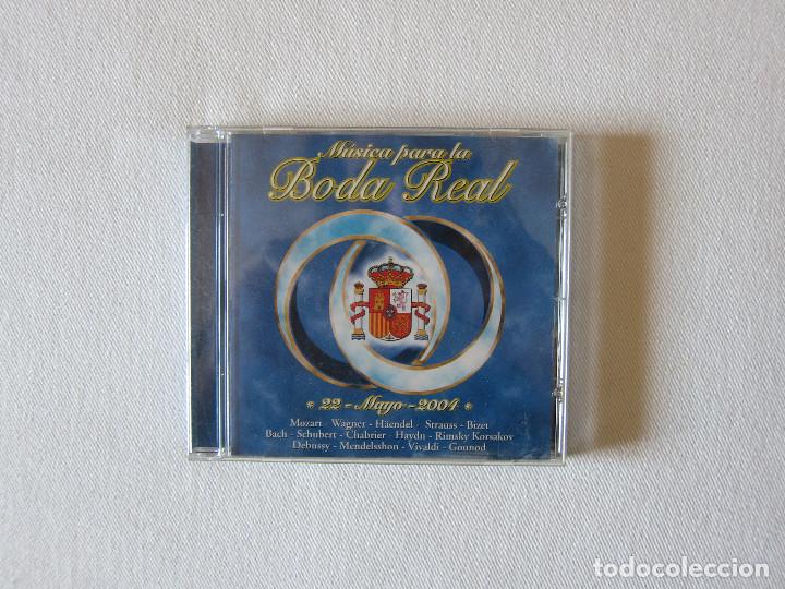CDs de m&uacute;sica: M&Uacute;SICA PARA LA BODA REAL (CD) - Foto 1