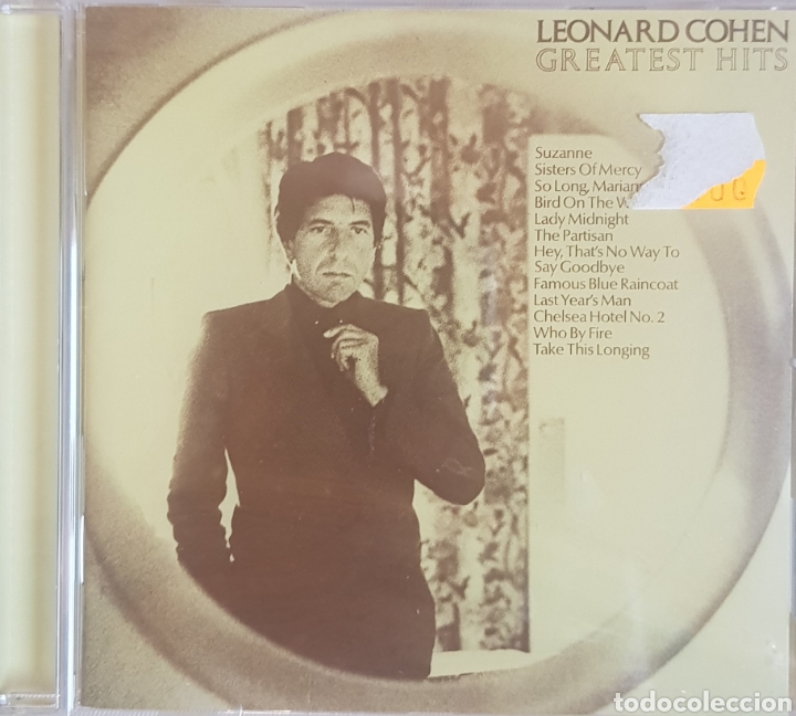 CDs de m&uacute;sica: LEONARD COHEN GRATEST HITS - Foto 1