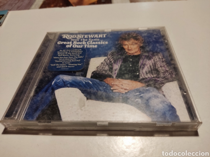 CDs de m&uacute;sica: CD Rod Stewart great rock classics - Foto 1