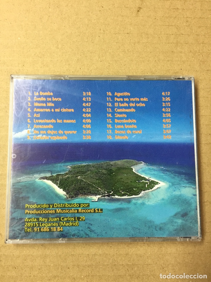 CDs de m&uacute;sica: CD CARIBE TOTAL 2000, TODOS LOS &Eacute;XITOS!! - Foto 2