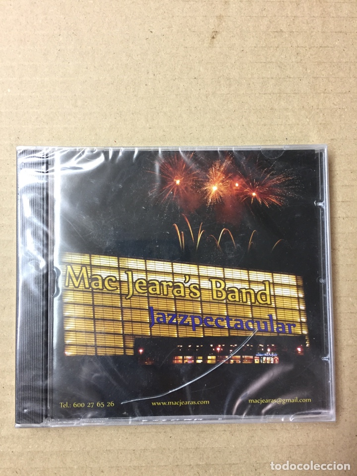 CD di Musica: CD MAC JEARA&rsquo;S BAND. JAZZPECTACULAR. PRECINTADO, NUNCA USADO