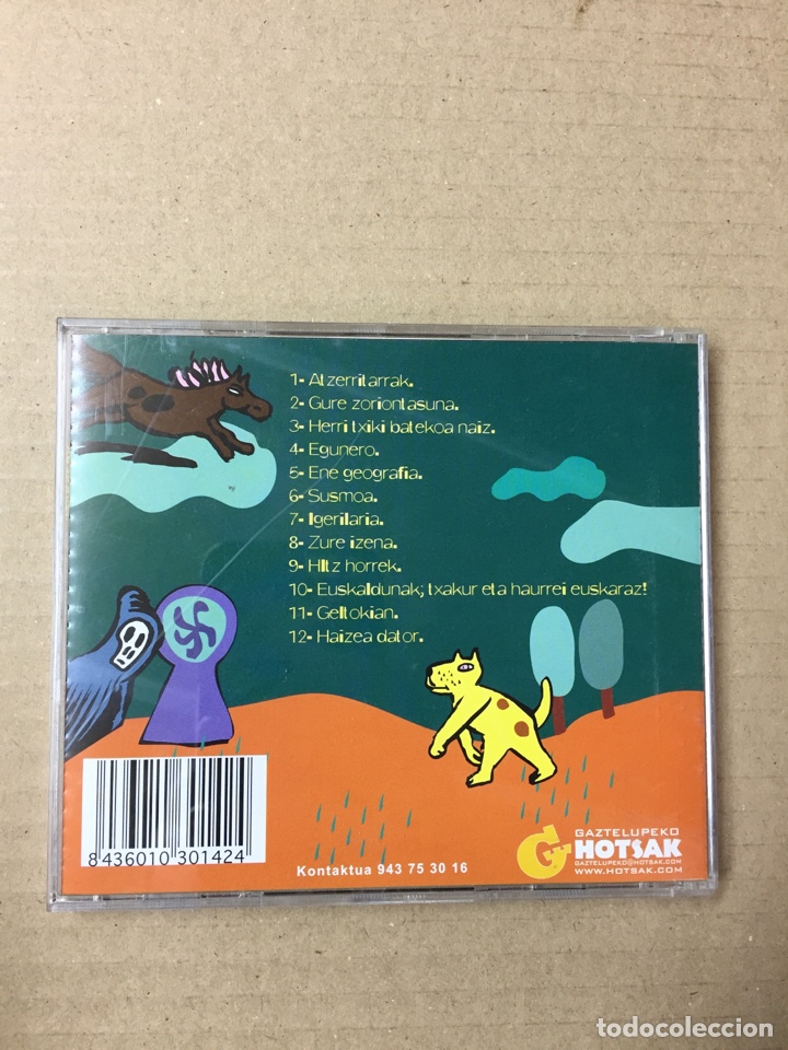 CDs de m&uacute;sica: CD MORAU TA AGOTAK. TXUKALDA - Foto 2
