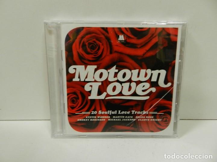 Musik-CDs: DISCO CD. Motown Love (20 Soulful Love Tracks). COMPACT DISC.