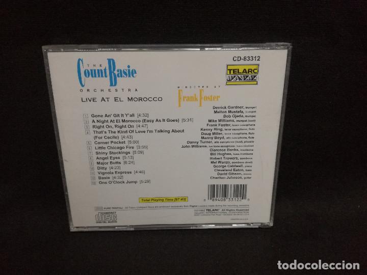 CDs de m&uacute;sica: CD - THE COUNT BASIE ORCHESTRA LIVE AT EL MOROCCO - Foto 2