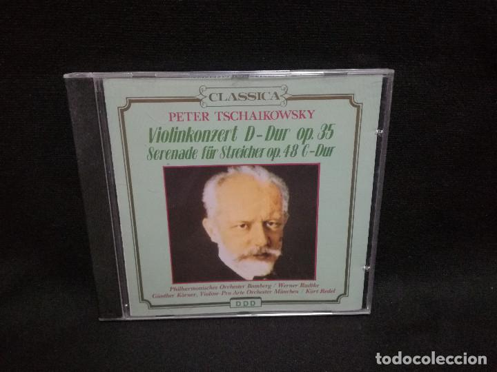 CDs de m&uacute;sica: CD - TSCHAIKOWSKY - VIOLINKONCERT, STREICHERSERENADE - Foto 1