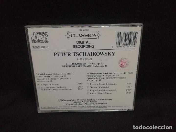 CDs de m&uacute;sica: CD - TSCHAIKOWSKY - VIOLINKONCERT, STREICHERSERENADE - Foto 2