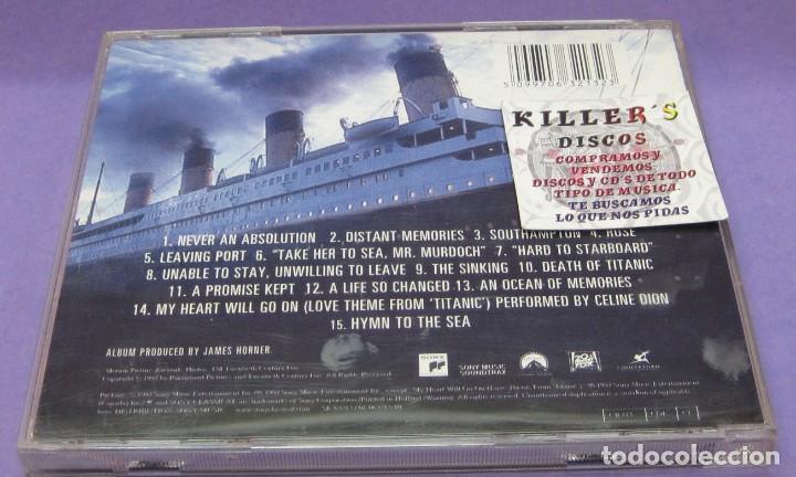 CDs de m&uacute;sica: James Horner - Titanic - CD - Foto 2