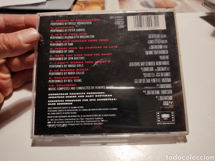 CDs de m&uacute;sica: CD Philadelphia - Foto 4